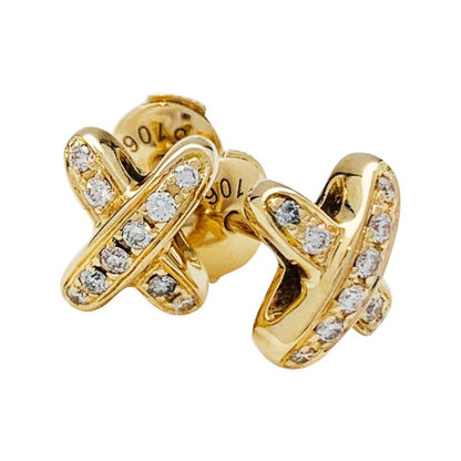 JEUX DE GOLD DIAMOND EARRINGS