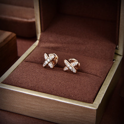 JEUX DE GOLD DIAMOND EARRINGS