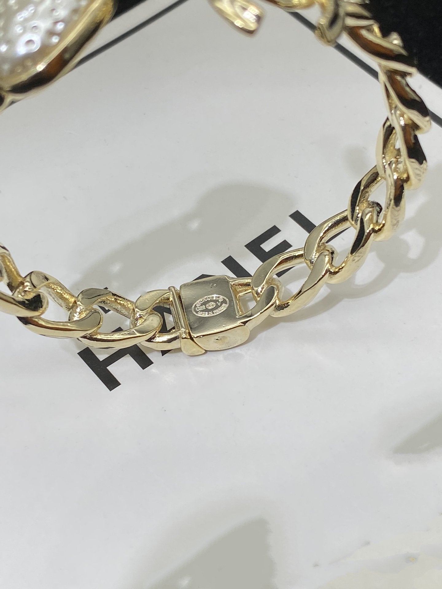 CC HEART GOLD DIAMOND BRACELET