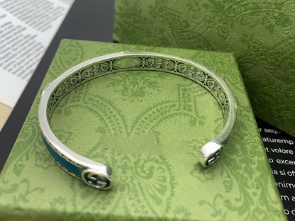 GG TURQUOISE ENAMEL BRACELET