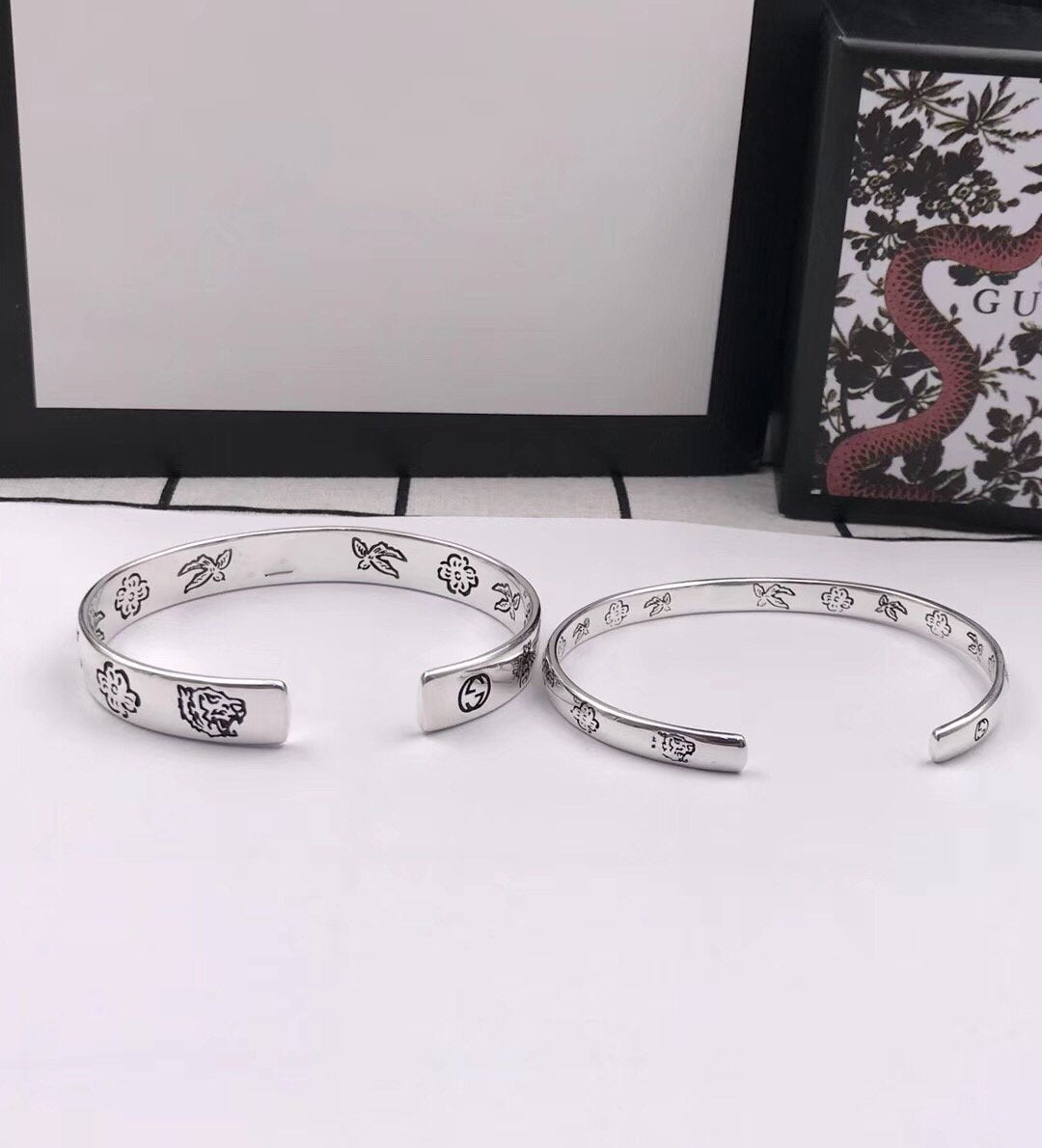 GG SILVER 'BLIND FOR LOVE' BRACELET