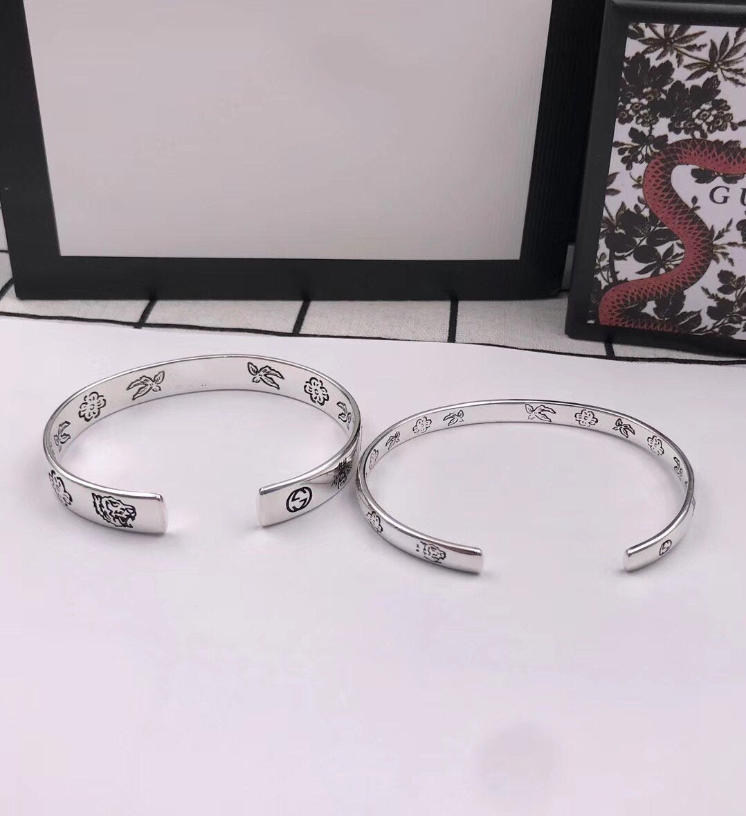 GG SILVER 'BLIND FOR LOVE' BRACELET