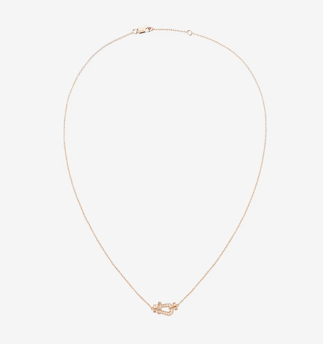 FORCE 10 DIAMOND PINK GOLD NECKLACE MINI MODEL