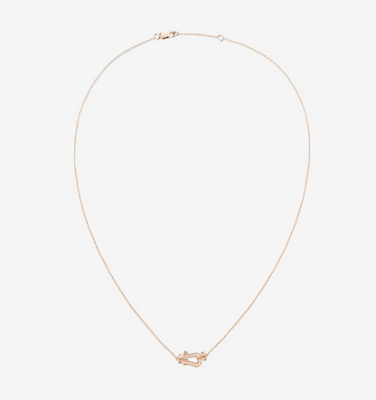 FORCE 10 DIAMOND PINK GOLD NECKLACE MINI MODEL