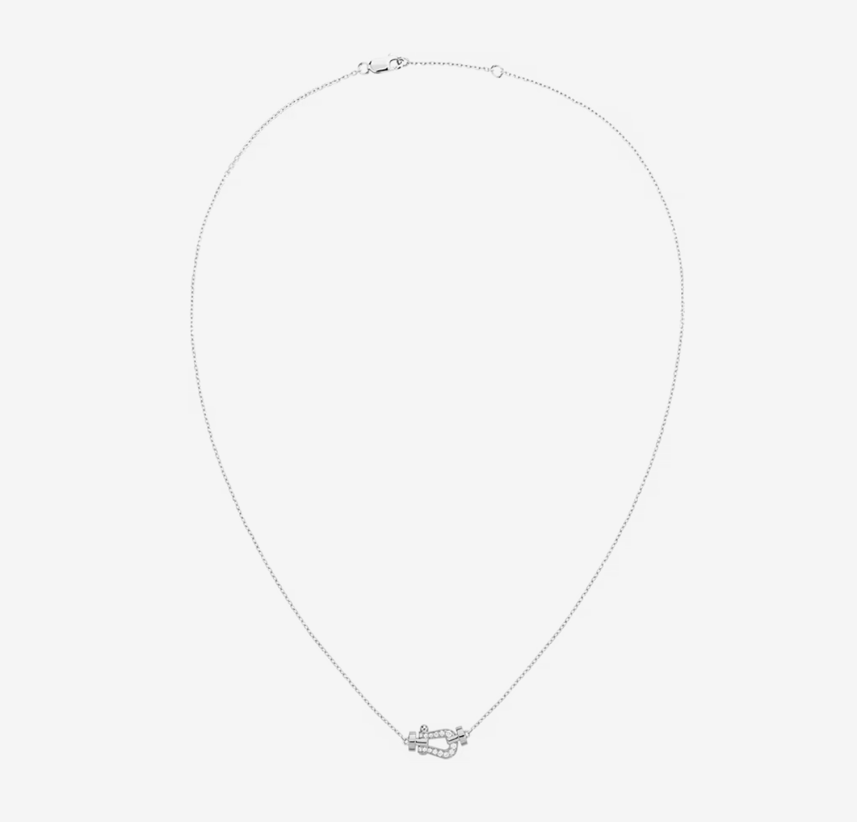 FORCE 10 DIAMOND SILVER NECKLACE MINI MODEL