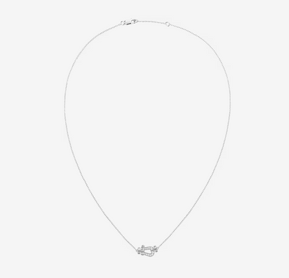 FORCE 10 DIAMOND SILVER NECKLACE MINI MODEL