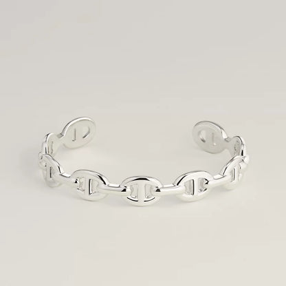 CHAINE SILVER OPEN BRACELET