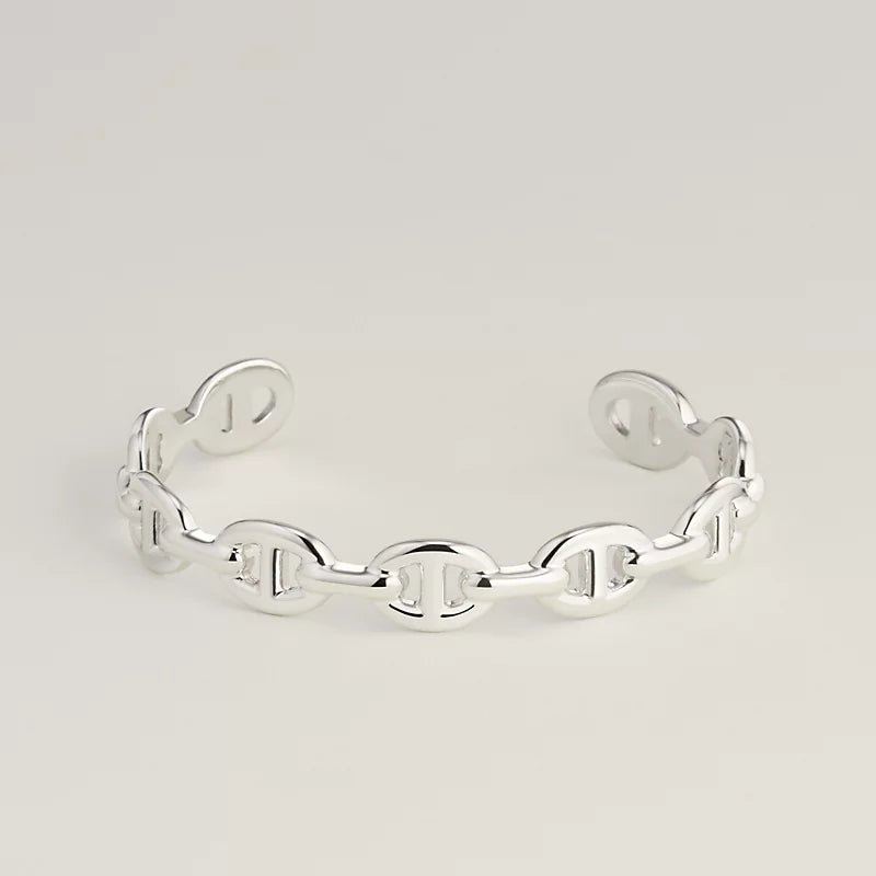 CHAINE SILVER OPEN BRACELET