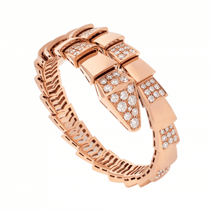 SERPENTI BRACELET PINK GOLD DIAMOND 1