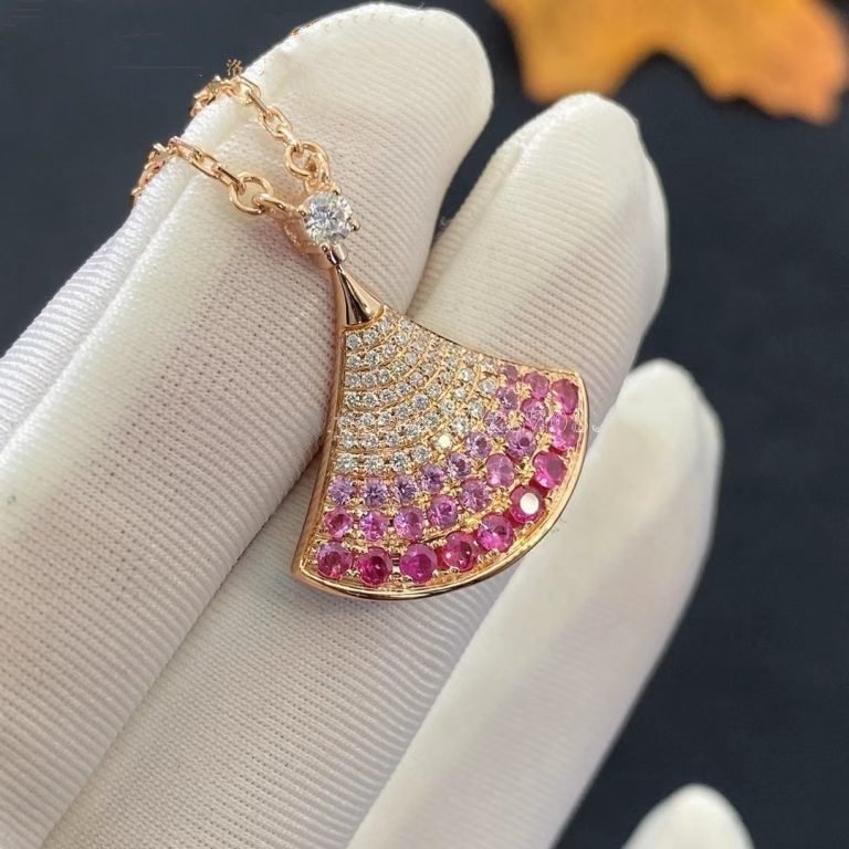 DREAM NECKLACE PINK GOLD PINK DIAMOND