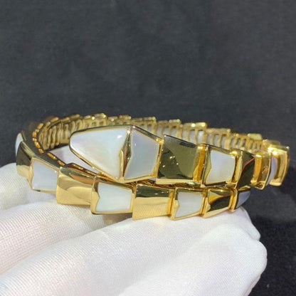 SERPENTI BRACELET MOP GOLD