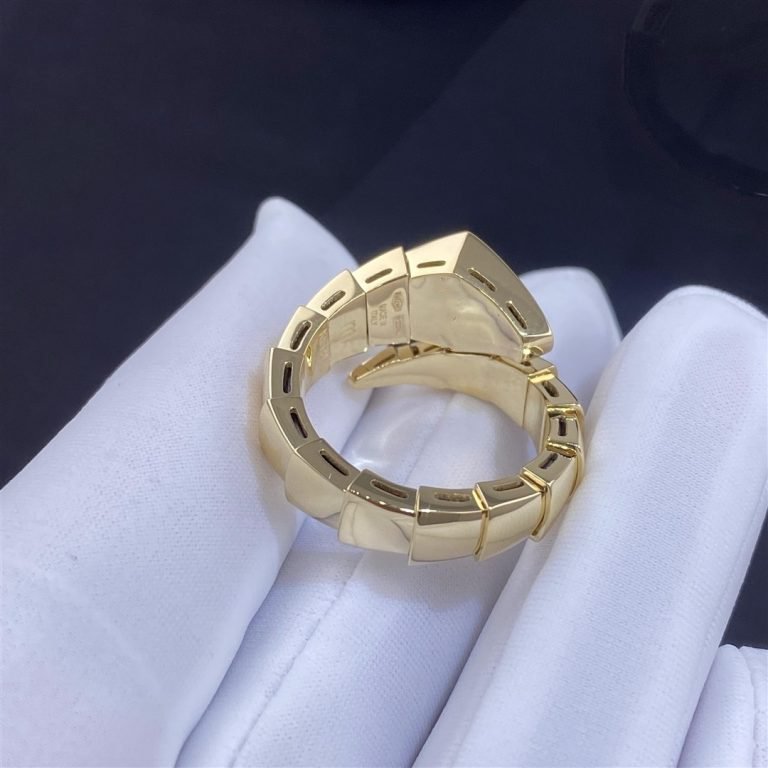 SERPENTI RING GOLD DIAMOND