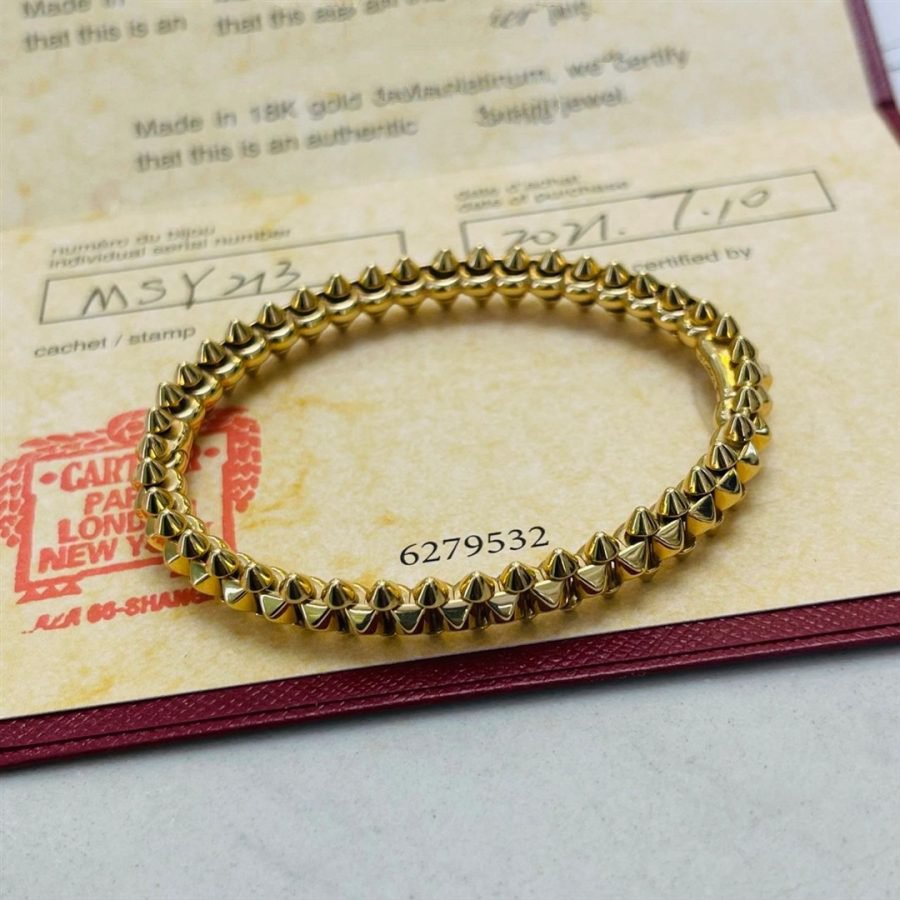 CLASH GOLD BRACELET