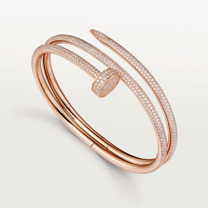 JUSTE BRACELET 3.5MM DOUBLE ROWS DIAMOND