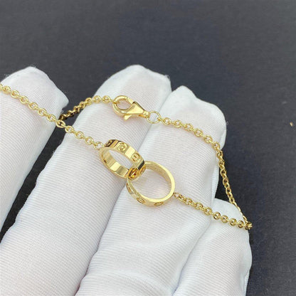 LOVE BRACELET DOUBLE RING GOLD