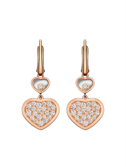 HAPPY HEART EARRINGS FULL DIAMOND