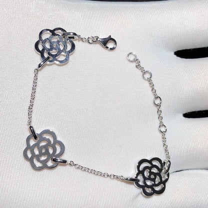 CAMELIAS SILVER  BRACELET