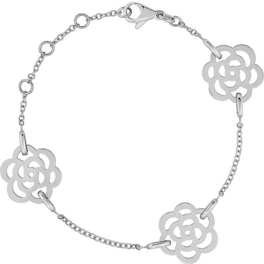 CAMELIAS SILVER  BRACELET