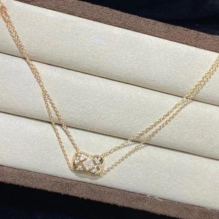 CRUSH GOLD DIAMOND NECKLACE