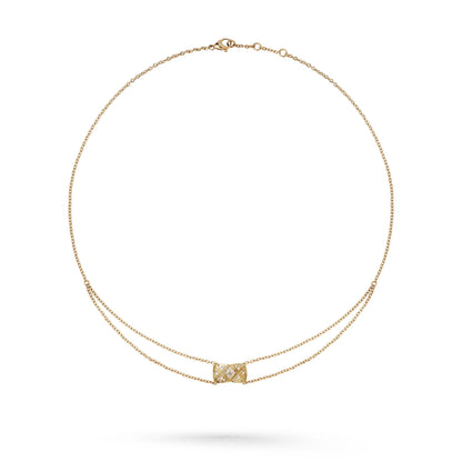 CRUSH GOLD DIAMOND NECKLACE