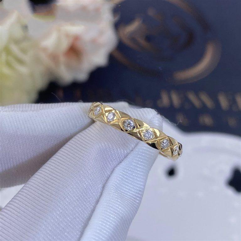 CRUSH MINI CLASSIC RING GOLD DIAMONDS