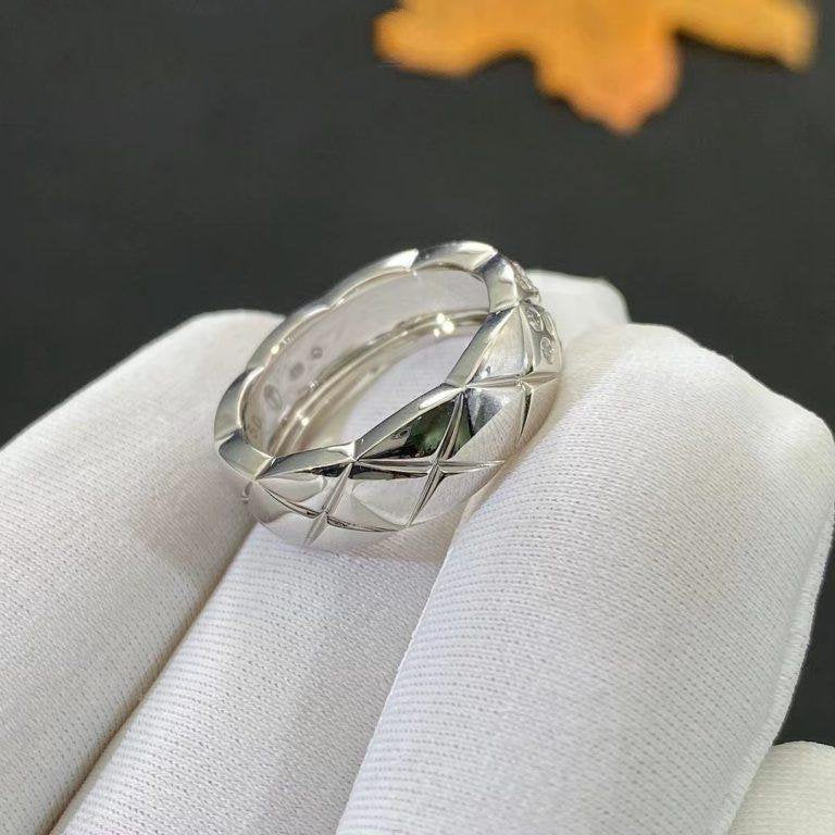 CRUSH SMALL RING SILVER DIAMOND