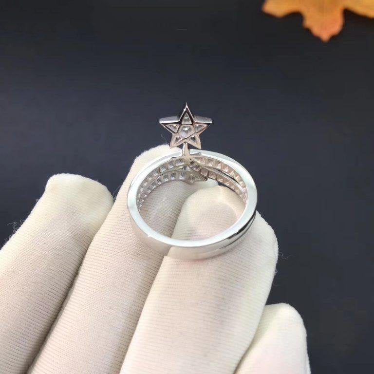 COMETE SILVER RING DIAMOND