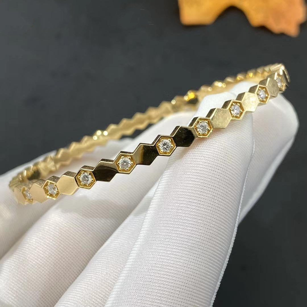 BEE LOVE GOLD DIAMOND BRACELET