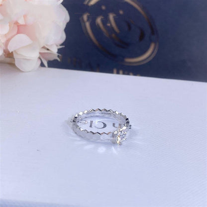 BEE LOVE RING SILVER 1 DIAMOND