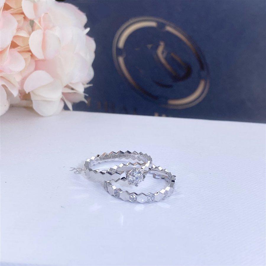 BEE LOVE RING SILVER 1 DIAMOND