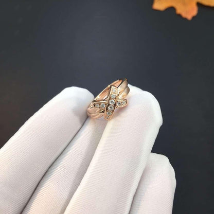 JEUX DE PINK GOLD DIAMOND RING