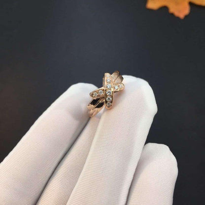 JEUX DE PINK GOLD DIAMOND RING