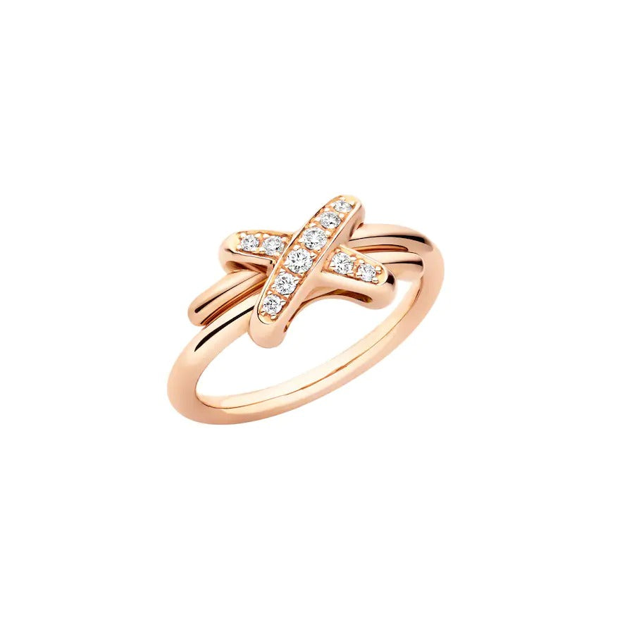 JEUX DE PINK GOLD DIAMOND RING