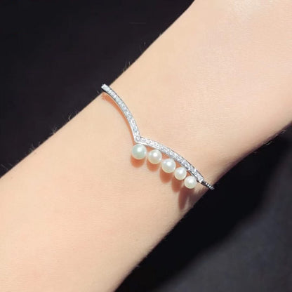 JOSEPHINE BRACELET SILVER DIAMONDS