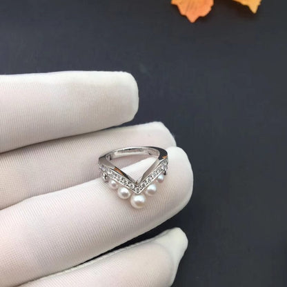 JOSEPHINE RING SILVER DIAMOND