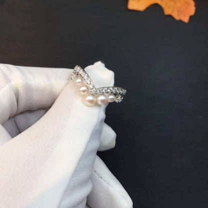 JOSEPHINE RING SILVER DIAMOND