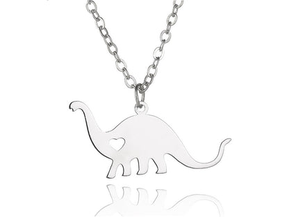 European American Cute Dinosaur Necklace Pendant