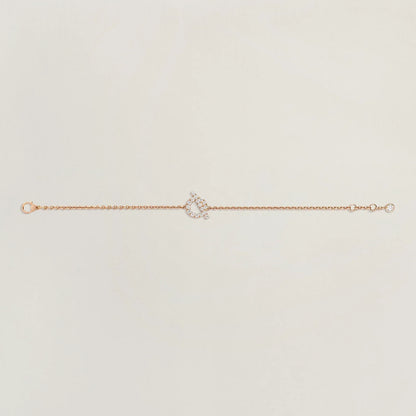 FINESSE PINK GOLD DIAMOND BRACELET