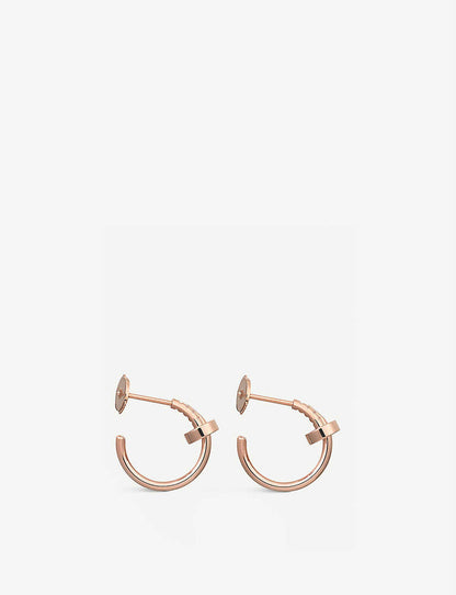 JUSTE EARRINGS PINK GOLD