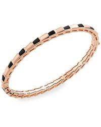 SERPENTI BRACELET PINK GOLD ONYX