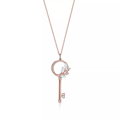 VICTORIA KEY DIAMOND NECKLACE