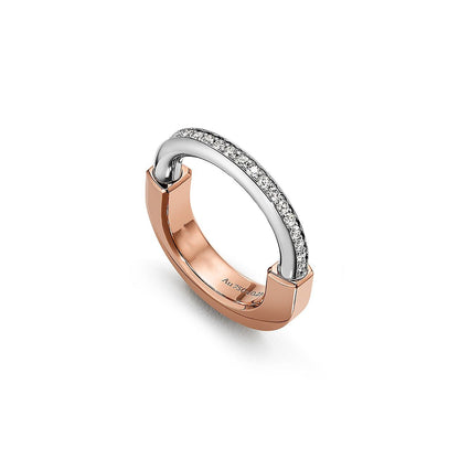 LOCK DIAMOND RING