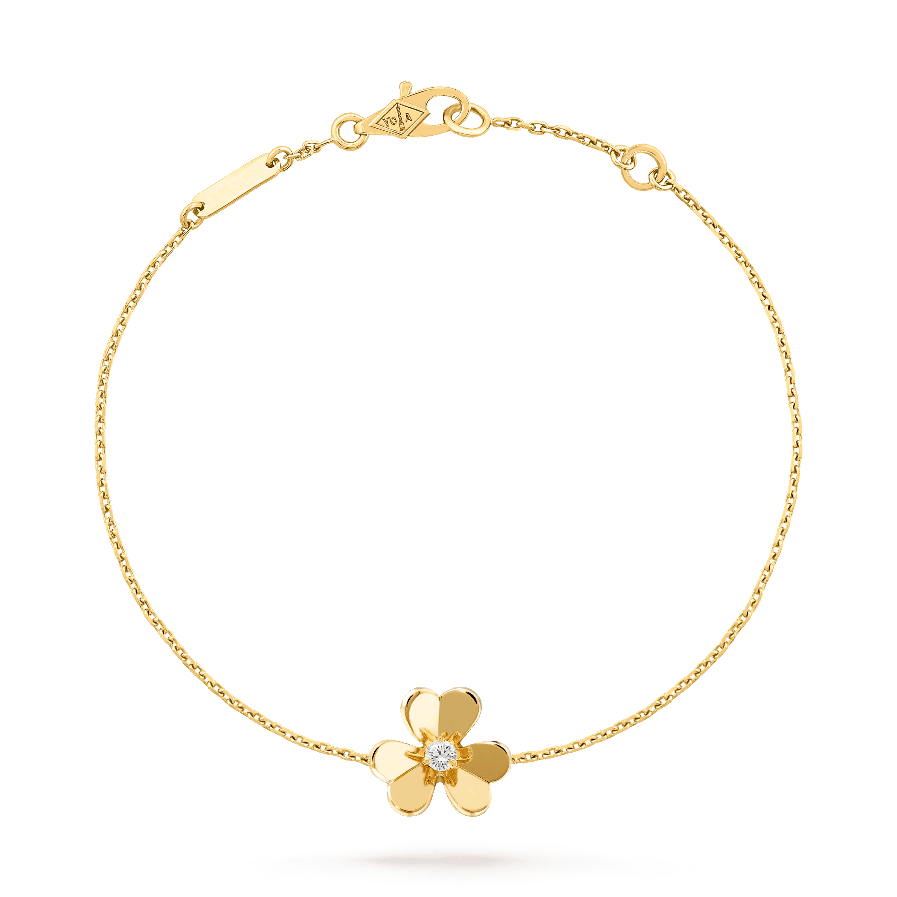 FRIVOLE GOLD FLOWER BRACELET