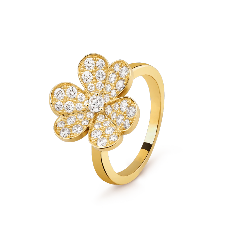 FRIVOLE GOLD DIAMOND RING