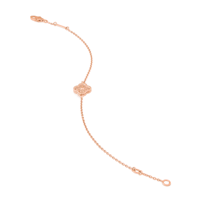 CLOVER PINK GOLD BRACELET