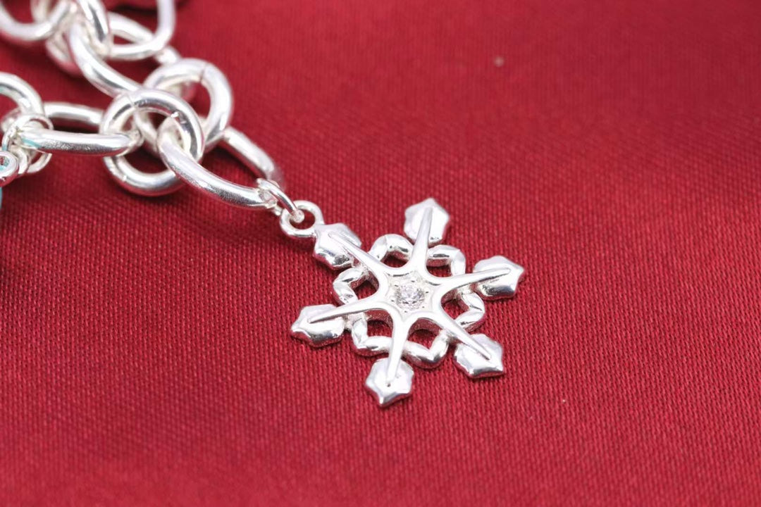 CHRISTMAS SILVER BRACELET