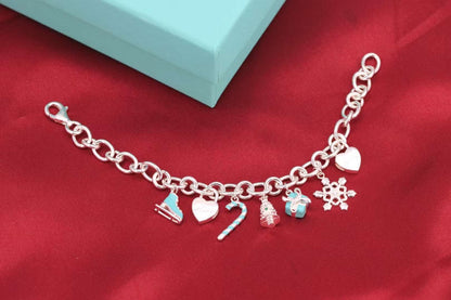 CHRISTMAS SILVER BRACELET