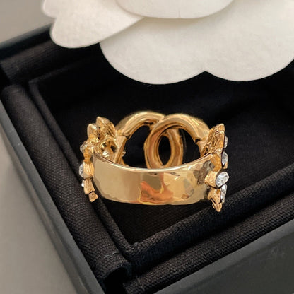 FRAGRANT WHEAT EAR GOLD RING