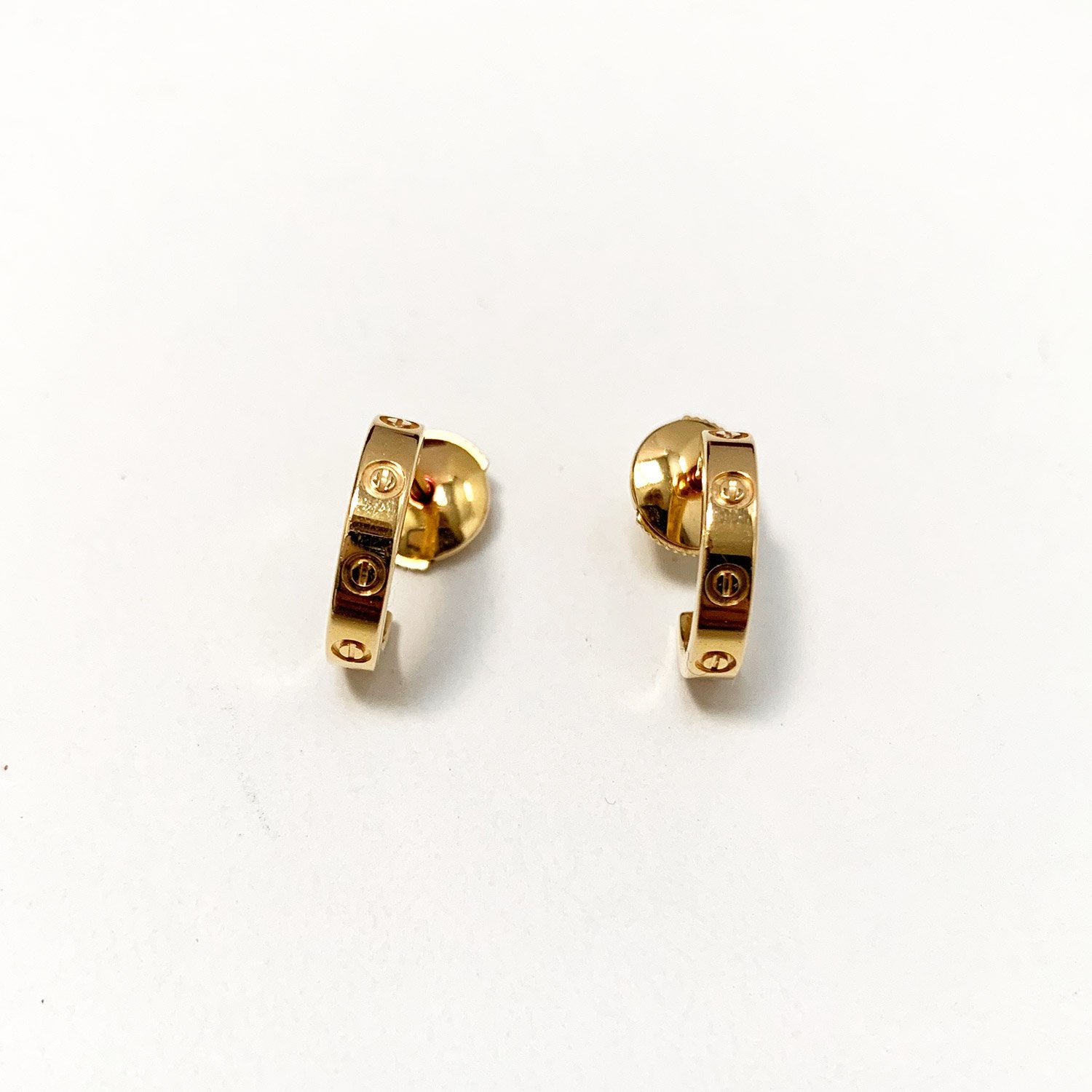 LOVE EARRINGS 2.65MM GOLD