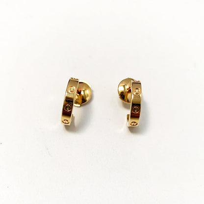 LOVE EARRINGS 2.65MM GOLD